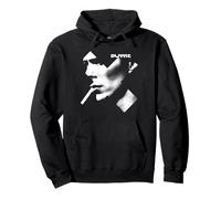 Ufficiale David Bowie Music Rock Cross Smoke Felpa con Cappuccio