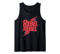Ufficiale David Bowie Music Rock Distressed Rebel rebel Canotta