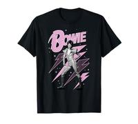 Ufficiale David Bowie Pink Lightning Ziggy Stardust Maglietta