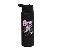 Ufficiale David Bowie Pink Lightning Ziggy Stardust Stainless Steel Insulated Water Bottle