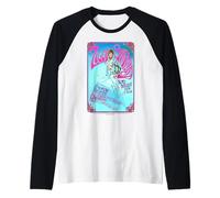 Ufficiale David Bowie Tour Poster Ziggy Stardust Art Maglia con Maniche Raglan