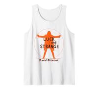 Ufficiale David Gilmour Luck And Strange Orange And Black Canotta