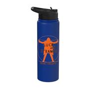 Ufficiale David Gilmour Luck and Strange Orange and Black Stainless Steel Insulated Water Bottle