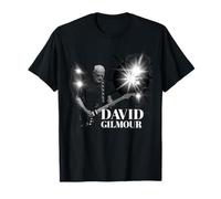 Ufficiale David Gilmour Playing The Guitar Stage Lights Maglietta