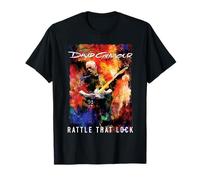 Ufficiale David Gilmour Rattle That Lock Guitar Color Storm Maglietta