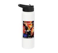 Ufficiale David Gilmour Rattle that Lock Guitar Color Storm Stainless Steel Insulated Water Bottle
