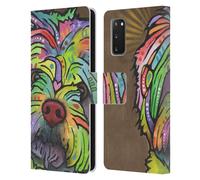 UFFICIALE DEAN RUSSO CANI 3 CUSTODIA COVER A PORTAFOGLIO PER SAMSUNG TELEFONI 1