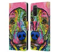 UFFICIALE DEAN RUSSO CANI 3 CUSTODIA COVER A PORTAFOGLIO PER SAMSUNG TELEFONI 1