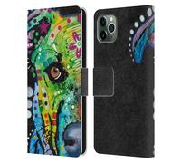 UFFICIALE DEAN RUSSO CANI CUSTODIA COVER A PORTAFOGLIO PER APPLE iPHONE TELEFONI