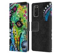 UFFICIALE DEAN RUSSO CANI CUSTODIA COVER A PORTAFOGLIO PER SAMSUNG TELEFONI 1