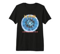Ufficiale Def Leppard Adrenalize Heavy Metal Maglietta Premium