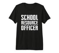 Ufficiale delle risorse Scolastiche SRO Vintage School Resource Officer Maglietta Premium
