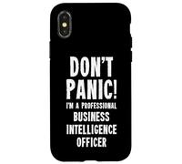 Ufficiale di Business Intelligence Custodia per iPhone X/XS