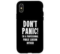 Ufficiale di collegamento pubblico Custodia per iPhone X/XS