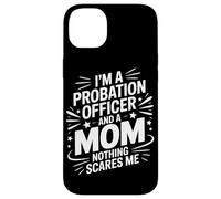 Ufficiale di libertà vigilata Mamma Divertente Madre Custodia per iPhone 14 Plus