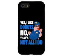 Ufficiale di polizia Sì Mi piacciono le ciambelle No Non è tutto quello che faccio Custodia per iPhone SE (2020) / 7/8