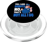 Ufficiale di polizia Sì Mi piacciono le ciambelle No Non è tutto quello che faccio PopSockets PopGrip per MagSafe