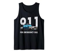 Ufficiale di Polizia Uniforme Uomini 911 per Il Poliziotto di Chiamata di Emergenza Canotta