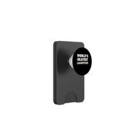 Ufficiale di prestito divertente del mondo più buono PopSockets PopWallet per MagSafe