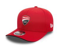 Ufficiale Ducati Motore Core Logo 9SEVENTY Cappello Baseball Rosso Regolabile