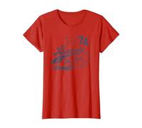 Ufficiale Elton John Bennie & The Jets Maglietta, Donna, Rosso, XL
