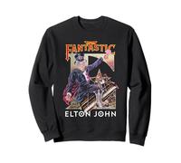 Ufficiale Elton John Captain Fantastic Felpa