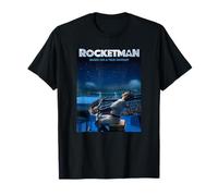 Ufficiale Elton John Rocketman Pop Rock Vintage Retrò Maglietta