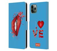 UFFICIALE emoji® POLIGONO CUSTODIA COVER A PORTAFOGLIO PER APPLE iPHONE TELEFONI