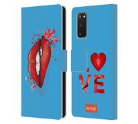 UFFICIALE emoji® POLIGONO CUSTODIA COVER A PORTAFOGLIO PER SAMSUNG TELEFONI 1