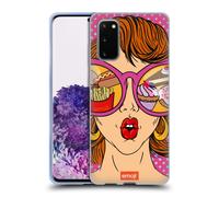 UFFICIALE emoji® POP ART CUSTODIA COVER MORBIDA IN GEL PER SAMSUNG TELEFONI 1