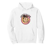 Ufficiale Emojitown Cute Rage Enthusiastic Girl Happy Faces Felpa con Cappuccio