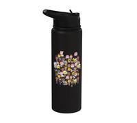 Ufficiale Emojitown Jay Jon Jaya Joanie Jess Jo Julia poses Stainless Steel Insulated Water Bottle