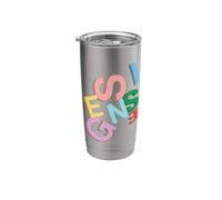 Ufficiale Genesis Colored Logo 3D Bicchiere termico in acciaio inox doppia parete