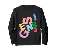 Ufficiale Genesis Colored Logo 3D Maglia a Manica