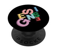 Ufficiale Genesis Colored Logo 3D PopSockets PopGrip Adesivo