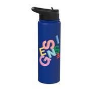 Ufficiale Genesis Colored Logo 3D Stainless Steel Insulated Water Bottle