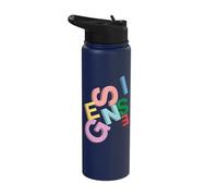 Ufficiale Genesis Colored Logo 3D Stainless Steel Insulated Water Bottle