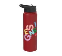 Ufficiale Genesis Colored Logo 3D Stainless Steel Insulated Water Bottle