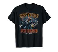Ufficiale Guns N' Roses Appetite For Destruction 1987 Tour Maglietta