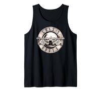 Ufficiale Guns N' Roses Logo Proiettile Vintage Rock Band Canotta