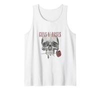 Ufficiale Guns 'n' Roses Skull Rose Canotta