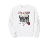 Ufficiale Guns 'n' Roses Skull Rose Felpa