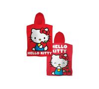 Ufficiale Hello Kitty Sfacciato Asciugamano Poncho Cotone Mare Piscina Bambini