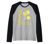 Ufficiale Il Limoncello ha Un Sapore Divertente Limoncello Maglia con Maniche Raglan