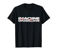 Ufficiale Imagine Dragons Esclusivo ordito Mani Nero Maglietta, Uomo, Nero, L