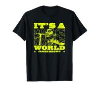 Ufficiale James Brown Its a Mans World Soul Music Maglietta