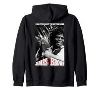 Ufficiale James Brown Paid The Price to be The Boss Felpa con Cappuccio