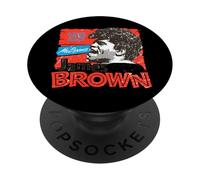 Ufficiale James Brown Rock And Roll Legend Artwork PopSockets PopGrip Adesivo