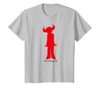 Ufficiale Jamiroquai Red Buffalo Man Band Funk Acid Jazz Maglietta, Bambini, Argento, 3 Anni