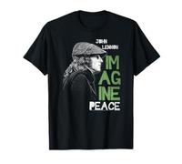 Ufficiale John Lennon Imagine Peace Vintage Rock Pop Solista Maglietta
